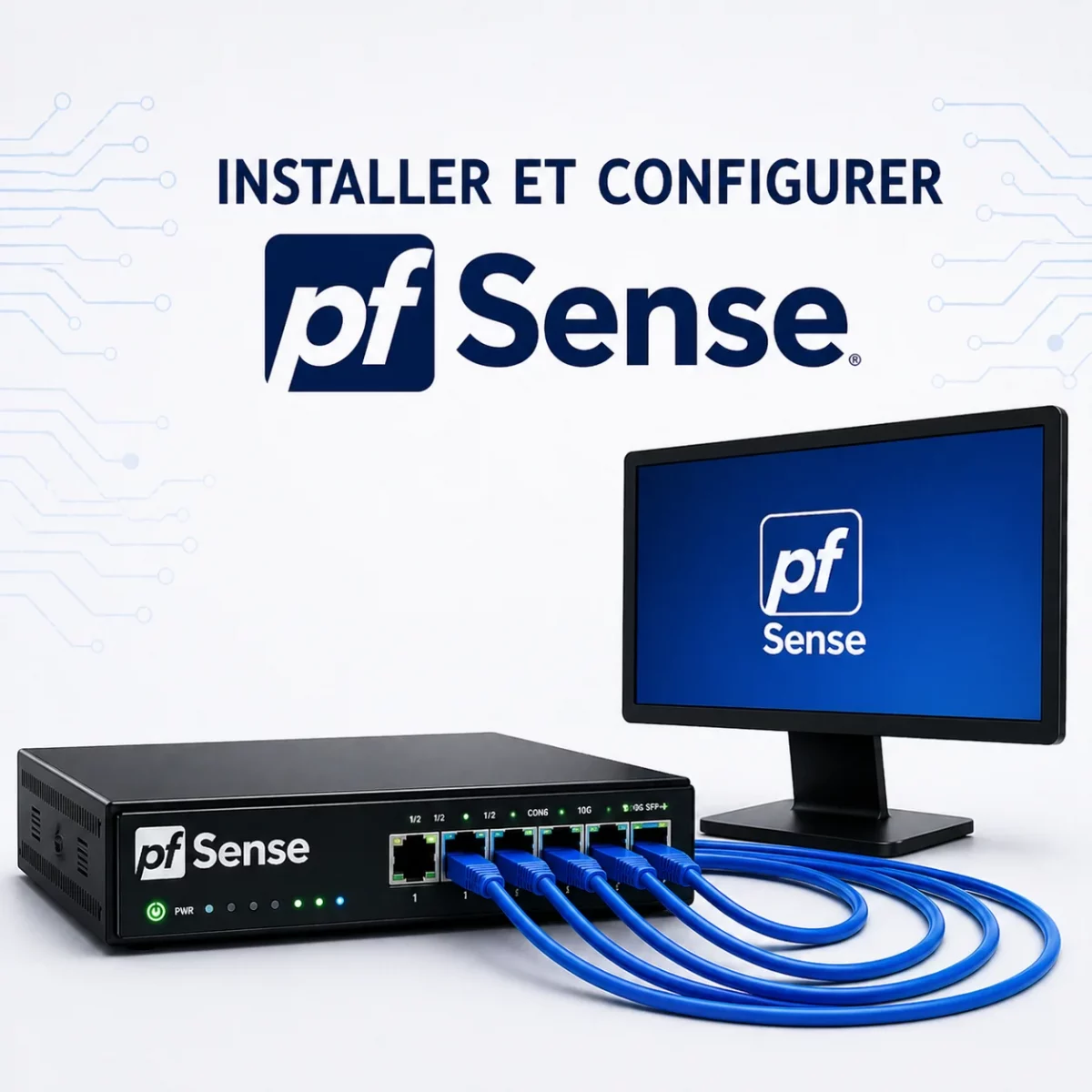 Installer et configurer PfSense