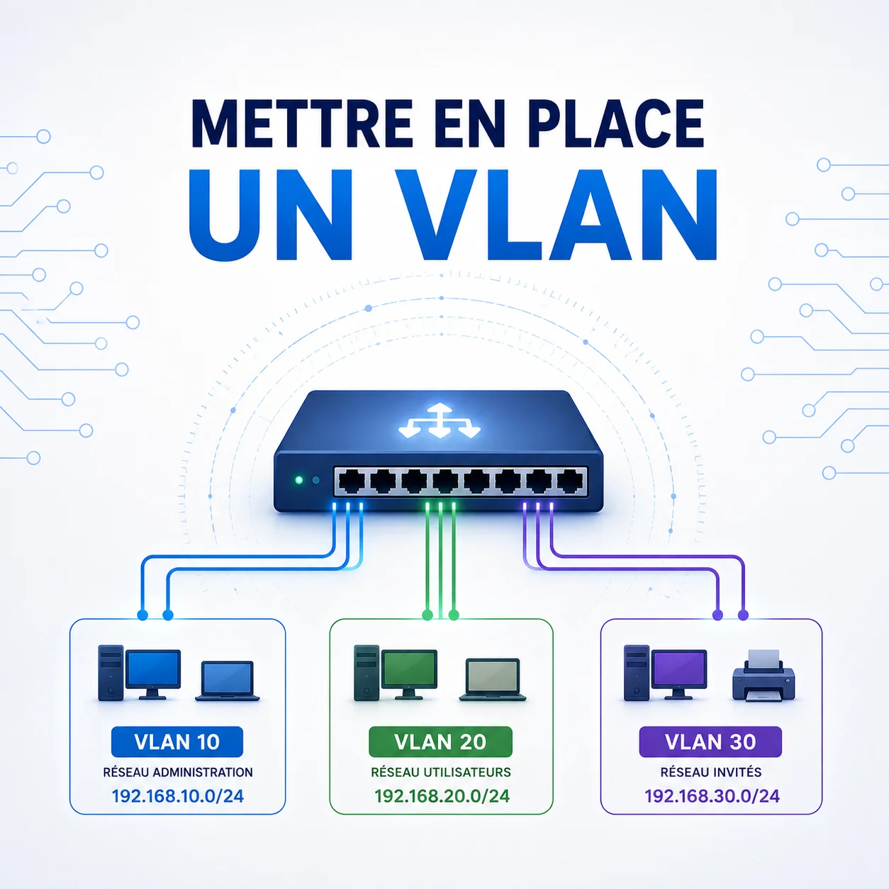 You are currently viewing Mettre en place un VLAN