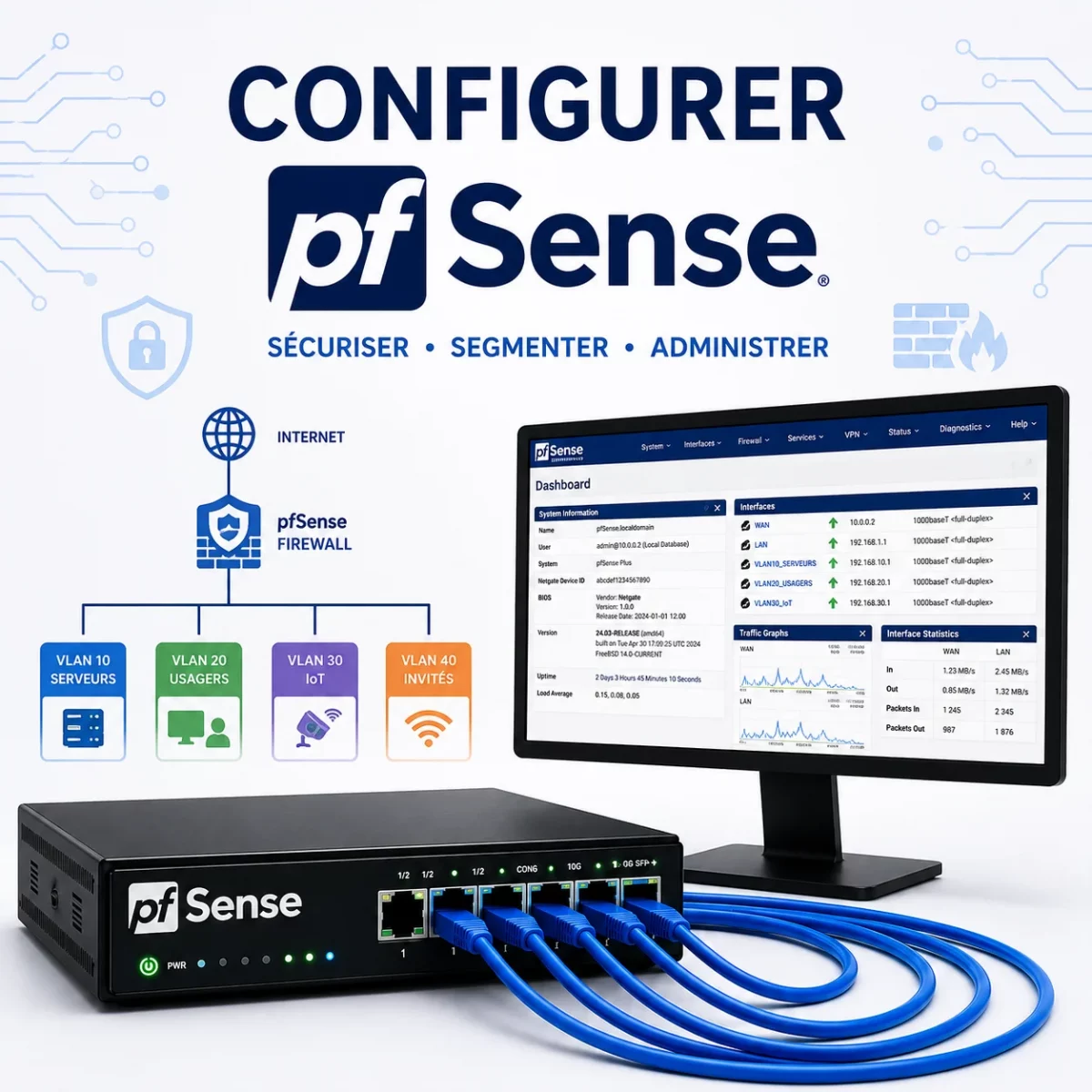 Configurer Pfsense