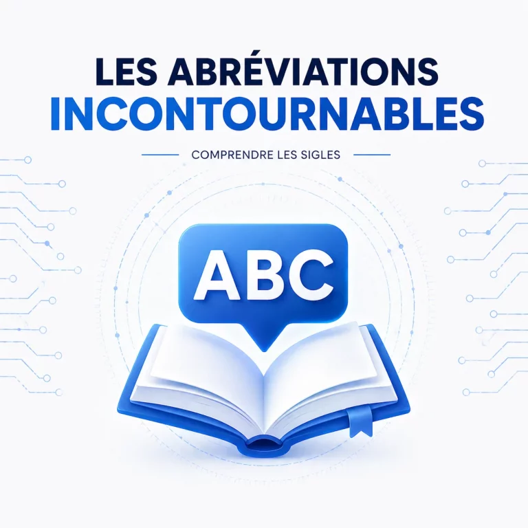 Lire la suite à propos de l’article Les abréviations incontournables